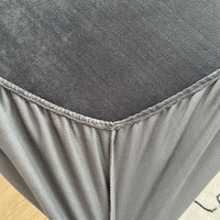 Drap-housse en velours en gros, draps de lit en polaire pelucheux, protège-matelas avec poche profonde, chaud et douillet