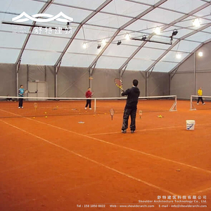 Grande tente de sport Arcum en aluminium pour événements, tente de sport de plein air, tente de gymnastique, tente de spectacles, couverture de toit pour <span class=keywords><strong>terrain</strong></span> de <span class=keywords><strong>padel</strong></span> - Product Image 2