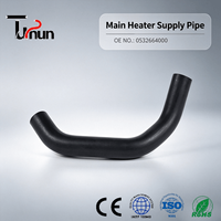 TUSHUN Convient aux Freightliner Cascadia 0532664000 0532664-000 Tuyau de radiateur supérieur robuste en caoutchouc EPDM/tissu renforcé pour