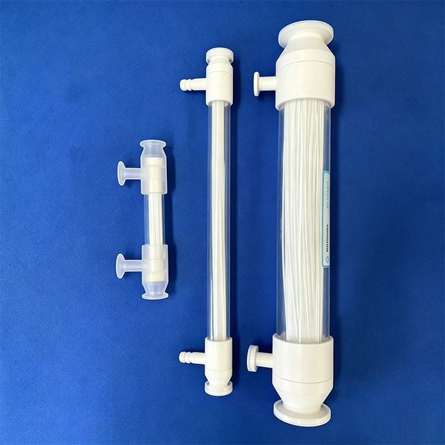 PES PVDF Hollow Fiber Membrane Filter Cartridge TFF / Small Size Hollow Fiber UF Membrane Filter Module for Demo and WFI System