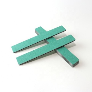 Nhà Sản Xuất Chuyên Nghiệp Hai Bên Khác Nhau grits 80/100/150/180/240 Có Thể Giặt Móng Tay Tập Tin Nhãn Hiệu Riêng Màu Xanh Lá Cây Emery Bảng - Product Image 6