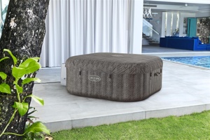 BESTWAY 6001R Lay-Z-Spa Cabo อ่างน้ำร้อนเป่าลมอัจฉริยะประหยัดพลังงาน พร้อมระบบควบคุมผ่านแอปพลิเคชัน <span class=keywords><strong>ส</strong></span>ำหรับ 4-6 คน ขนาด 1.80 ม. x 1.80 ม. x 71 ซม. - Product Image 2