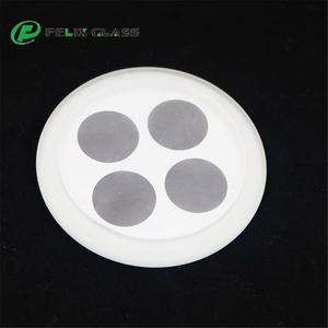 Vidrio Templado Plano de 6 mm Personalizado, Extra Claro, Absorbente de Calor, con Garantía de por Vida, para Uso en Cubiertas de Lámparas Industriales - Product Image 4
