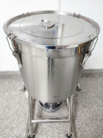 Goopikik Blender makanan daging elektrik multifungsi, Mixer pemotong makanan 4500W elektrik multifungsi untuk saus tomat Hummus 220V/380V