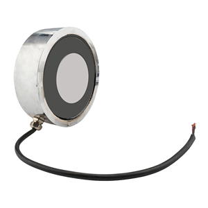 קוטר 160 מ "מ צורה עגולה שטוח גדול חזק 12v 24v 36v dc 800 ק" ג 7840n אטרקציה electromagnet - Product Image 2