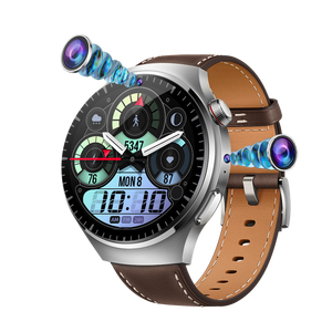 4G Smartwatch 1.508 "Wifi Nano Sim Thẻ Phía Trước + Bên Kép Máy Ảnh Video Cuộc Gọi Hệ Thống Gọi Nfc GPS Playstore B14 Amoled Thông Minh Đồng Hồ - Product Image 1