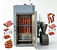 Four à fumage en acier inoxydable 304 pour viande, saucisses, bacon, poisson, poulet, fumage à chaud et à froid, séchage, cuisson