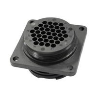 Ensemble de boîtiers de connecteurs 37 broches (206305-1 mâle et 206306-1 femelle) en plastique pour applications automobiles