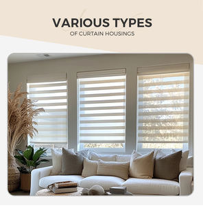 Persianas inteligentes de cebra <span class=keywords><strong>para</strong></span> ventana, persianas motorizadas inalámbricas <span class=keywords><strong>para</strong></span> oficina - Product Image 3