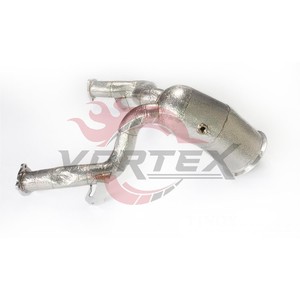 Tubo de Escape de Alto Rendimiento Vortex, Acero Inoxidable 304, Pulido Espejo, Soldadura TIG, 1.5 mm de Espesor, para Audi C8 A6 A7 55 TFSI - Product Image 2