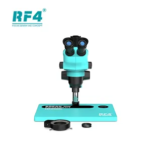 RF4 6.5X-65X RF6565TVP PCB SMD réparation stéréo Zoom Microscope pour téléphone haute qualité recherche composants électroniques B1 grande Base - Product Image 4