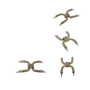 Boucle de chaussure en métal durable, personnalisable, classique, sans nickel, de style distinctif - Product Image 2