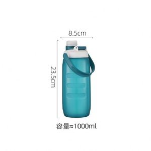 ขวดน้ำพลาสติก PP แบบนิ่ม มีหูหิ้ว สำหรับเด็ก สีสันสดใส - Product Image 6