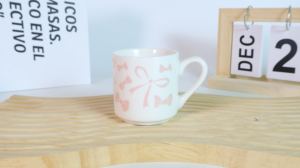 Tasse à eau en céramique nordique personnalisée à succès, tasse à thé en <span class=keywords><strong>porcelaine</strong></span> sérigraphiée, tasse à café en céramique avec logo personnalisé brillant - Product Image 3