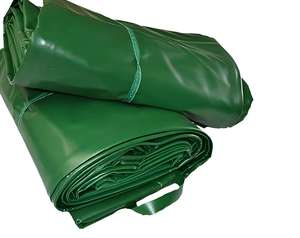 Bâche enduite de PVC de couverture imperméable de pare-soleil résistant à la pluie ignifuge pour des camions soudant la toile d'isolation ignifuge - Product Image 6