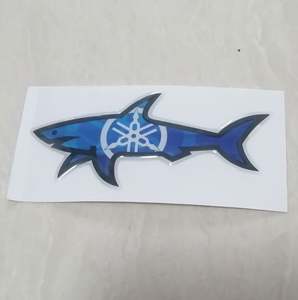 สติกเกอร์กันน้ำลายการ์ตูนแฟชั่น 26 แบบ ลายฉลาม แฟล็ก เกอทรูด ซีพี จูล โอเมอร์ตา วีรุนค์ พอล และสติกเกอร์ลายฉลาม - Product Image 1