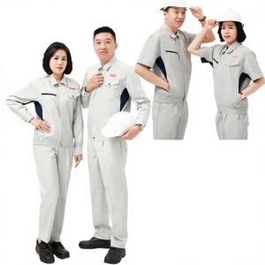 BEST SELLING Cotton Breathable <b>Work</b> Style Uniform <b>Clothes</b> Set <b>Construction</b> Site Farm Workwear Welders Suit Coverall Pants - Product Image 3