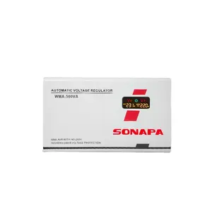 WMA-2000VA Best Price Single Phase Customize Socket and Plug Type Automatic Voltage Regulator/Stabilizer/AVR