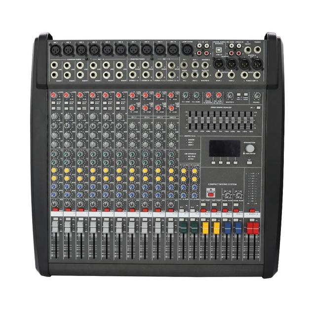Top-Rated 10 Channel Professional DJ Audio Mixer Console Factory's Best for Mixing Professional Audio