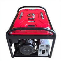 Générateur portable 8000W - 230V AVR, autonomie de 7,5 heures, certifié CE pour une utilisation industrielle et de construction