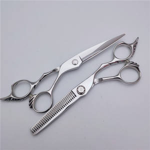 กรรไกรตัดผม 6.0 นิ้ว กรรไกรซอยผม สแตนเลส 440C 28 ซี่ฟัน เครื่องมือช่างตัดผมมืออาชีพสำหรับตัดผม - Product Image 2