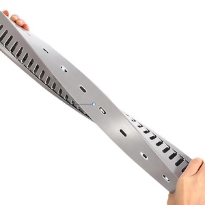 CHS PXC-4545 Offene PVC-Kabelkanäle 45x45mm Selbstverlöschendes Bleifreies PVC-Material Brandschutzklasse 94V-2 für Stromversorgung - Product Image 4