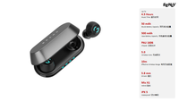 WATA - Première sortie mondiale des écouteurs sans fil Redmi Buds 6 Play 5.0 TWS avec transducteur dynamique de 10 mm, réduction de bruit IA et affichage numérique pour les appels