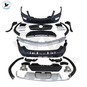 Vendita calda paraurti auto GL63 AMG kit carrozzeria per Mercedes <span class=keywords><strong>classe</strong></span> <span class=keywords><strong>GL</strong></span> X166 gl350 gl450 gl500 anteriore paraurti posteriore griglia punta di scarico - Product Image 2