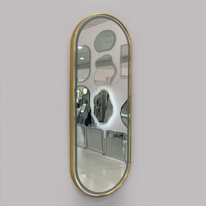 Estetica grande Full Size Designer in piedi corpo pavimento <span class=keywords><strong>specchio</strong></span> Led <span class=keywords><strong>180x80</strong></span> per Hotel Dressing - Product Image 6