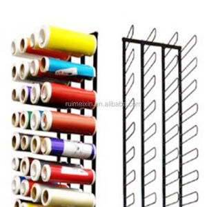 Della parete Del Vinile Rotolo di Visualizzazione Rack Di Stoccaggio <span class=keywords><strong>Pellicola</strong></span> Del Vinile Rotolo di Supporto - Product Image 2