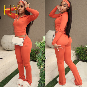 Ensemble Jogging Femme 2 Pièces - Haut Manches Longues Et Pantalon à Cordon, Polyester, Taille Asian Fit Ensemble Loungewear Femme