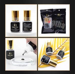 กาวต่อขนตามืออาชีพ Ib ติดขนตาปลอม5มล. แบบเกาหลีกาวติดขนตาสีทอง - Product Image 4
