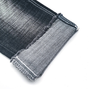 Tela vaquera mercerizada cruzada para <span class=keywords><strong>hombre</strong></span>, supersuave, color negro, medidor <span class=keywords><strong>de</strong></span> tela vaquera sin procesar, C898 - Product Image 5