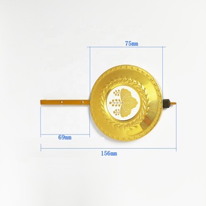Exquisite Luxury Pendulum <strong>Clock</strong> with High Quality <strong>Quartz</strong> <strong>Mechanism</strong> Metal <strong>Insert</strong> for Living Room - Product Image 4