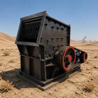 Concasseur à marteaux lourds pour minerai d'or et roche, facile à utiliser, grande taille d'entrée, pour carrières et mines, installation de concassage