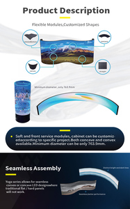 32inch 50inch 65inch 85inch 4K siêu HD cảm ứng thông minh cong dẫn màn hình TV thay thế độ sáng cao trong nhà dẫn Màn hình hiển thị - Product Image 4