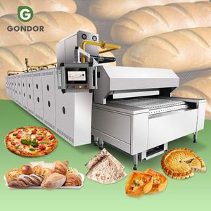 Meat Pies Pizza Bread <b>Mini</b> Biscuit Industrial Electrical Steam <b>Baking</b> Tunnel <b>Oven</b> for Pvc Barmat - Product Image 1