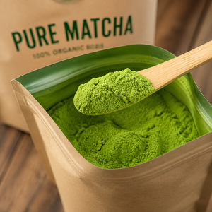 Suministro de Fábrica: Polvo de Matcha Culinario en Bolsas a Granel, Té Verde Orgánico para Smoothies, Compatible con Diseño de Marca Personalizada - Product Image 5
