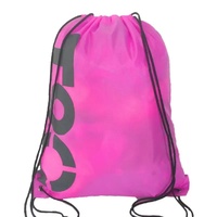 Sac à dos de réflexion réutilisable avec logo personnalisé Sac de voyage imperméable et lavable durable en polyester 210d avec cordon de serrage