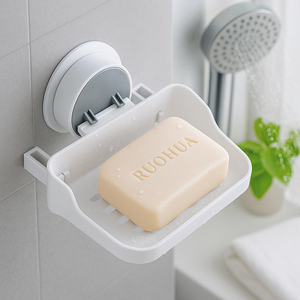 Support de Savon à Ventouse pour Douche et Salle de Bain, Organisateur Sans Perçage, Stock Pologne, Livraison Directe UE - Product Image 1