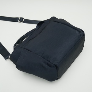 Women's Nylon Tote <b>Bag</b> Solid Color Zipper Closure Shoulder Strap Water Resistant Minimalist Daily Use - Product Image 5