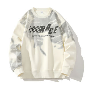 Suéter para Hombre, Otoño 2025, Nuevo Estilo Juvenil Europeo, Camiseta de Manga Larga, Cuello Redondo, Transpirable, Fresco y Moderno - Product Image 1