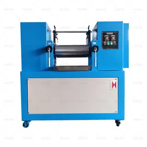 Open Mixing Machine For Rubber Raw Material Rubber And Plastic Silicone Two Roll Mill