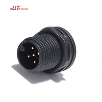 Connecteurs solaires étanches pour extérieur LLT IP67 IP68 M16, adaptateur 2P 3P 4P 5P, montage sur panneau