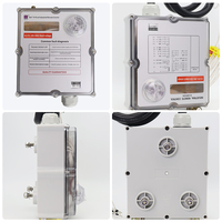 Télécommande radio industrielle IP66 à double vitesse 10 touches, 4 touches de fonction, batterie au lithium rechargeable intégrée, anti-interférence, pour grue