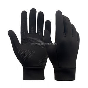 Inverno Ao Ar Livre Quente Velo Espessado Touch Screen Windproof Ciclismo Luvas com Apertos De Mão Silicone Respirável Unisex - Product Image 1