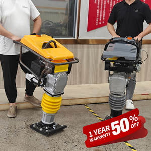 دكاكة يدوية W-R80B بمحرك بنزين بقوة 5.5-6.5 حصان ووزن 80 كجم لضغط الطرق من مصنع OEM - Product Image 1