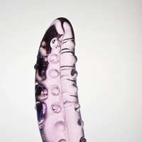 Dildo en cristal, jouet sexuel, massage vaginal, verre, jouet sexuel féminin pour se prélasser, flirt en couple, produit pour adultes