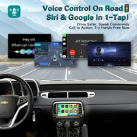 Boîte multimédia sans fil Apple MMI Carplay Android Auto pour Chevrolet Camaro 2013-2015, interface de navigation, prise en charge tactile