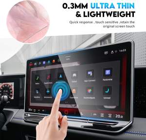 Protector de Pantalla de Navegación para Automóvil de 12.9 Pulgadas para VW Golf 8.5, Tiguan 3, Passat B9, ID.5, <span class=keywords><strong>Cupra</strong></span> Formentor, Born, <span class=keywords><strong>Leon</strong></span> MK4, Película GPS de 15 Pulgadas - Product Image 4